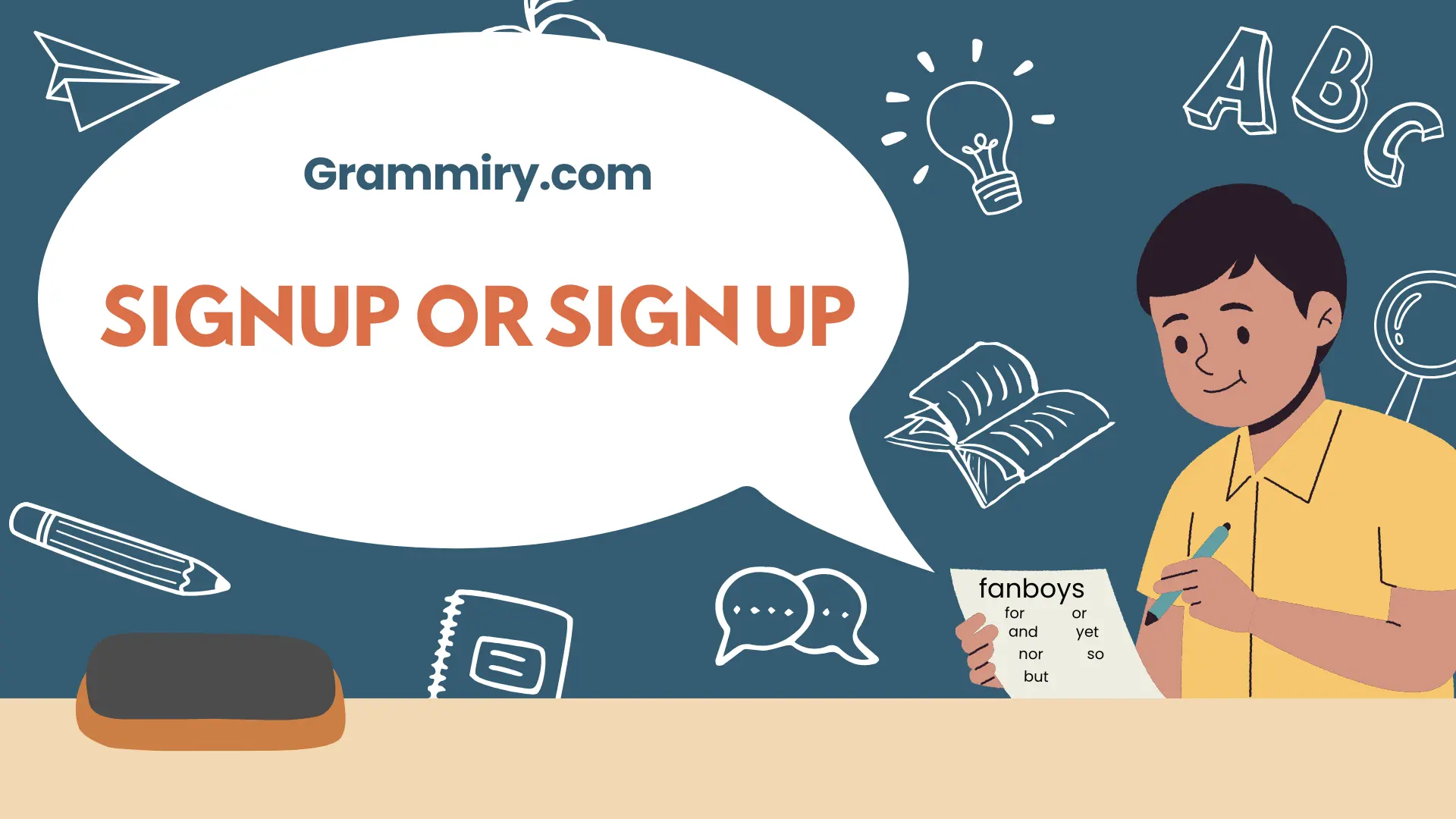 Signup or Sign Up