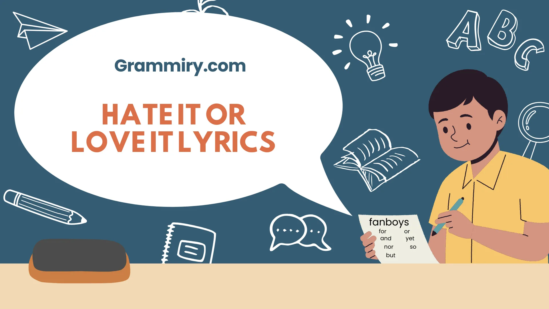 hate it or love it lyrics