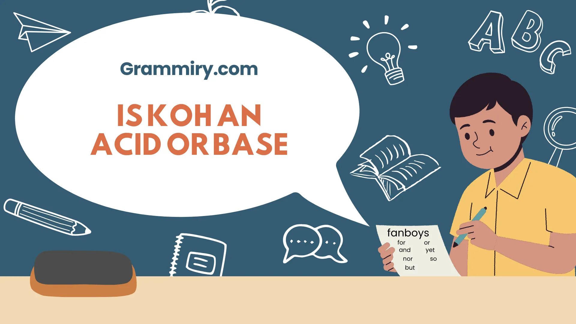 is koh an acid or base