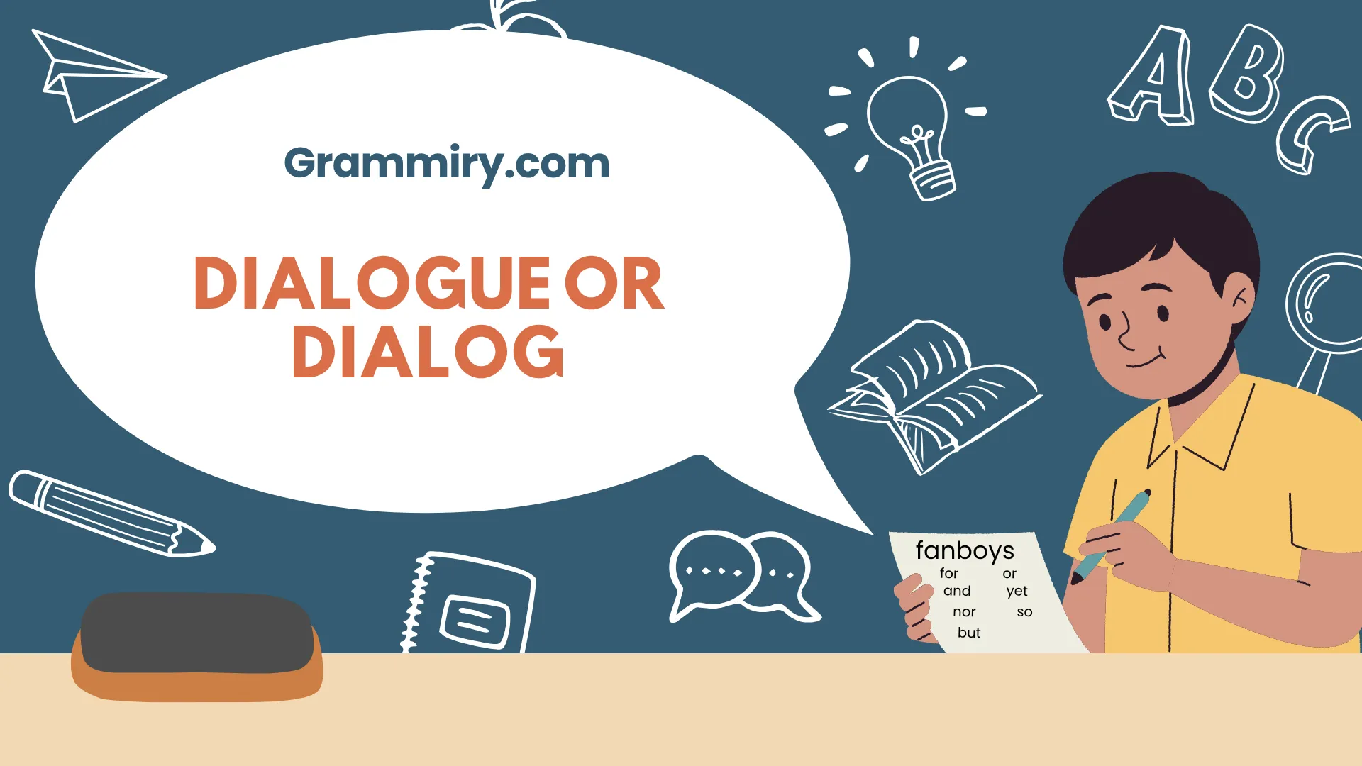 dialogue or dialog