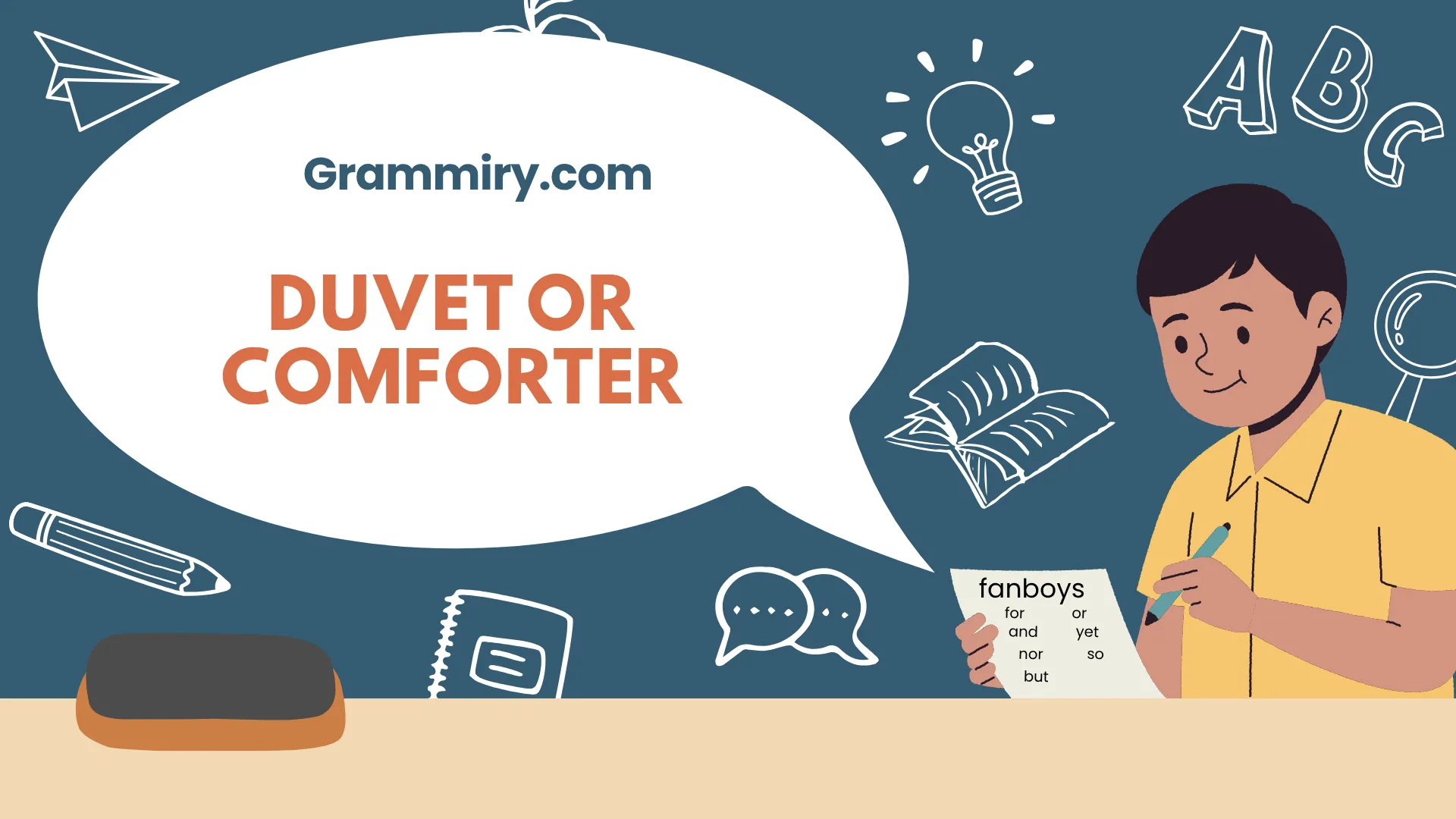 duvet or comforter
